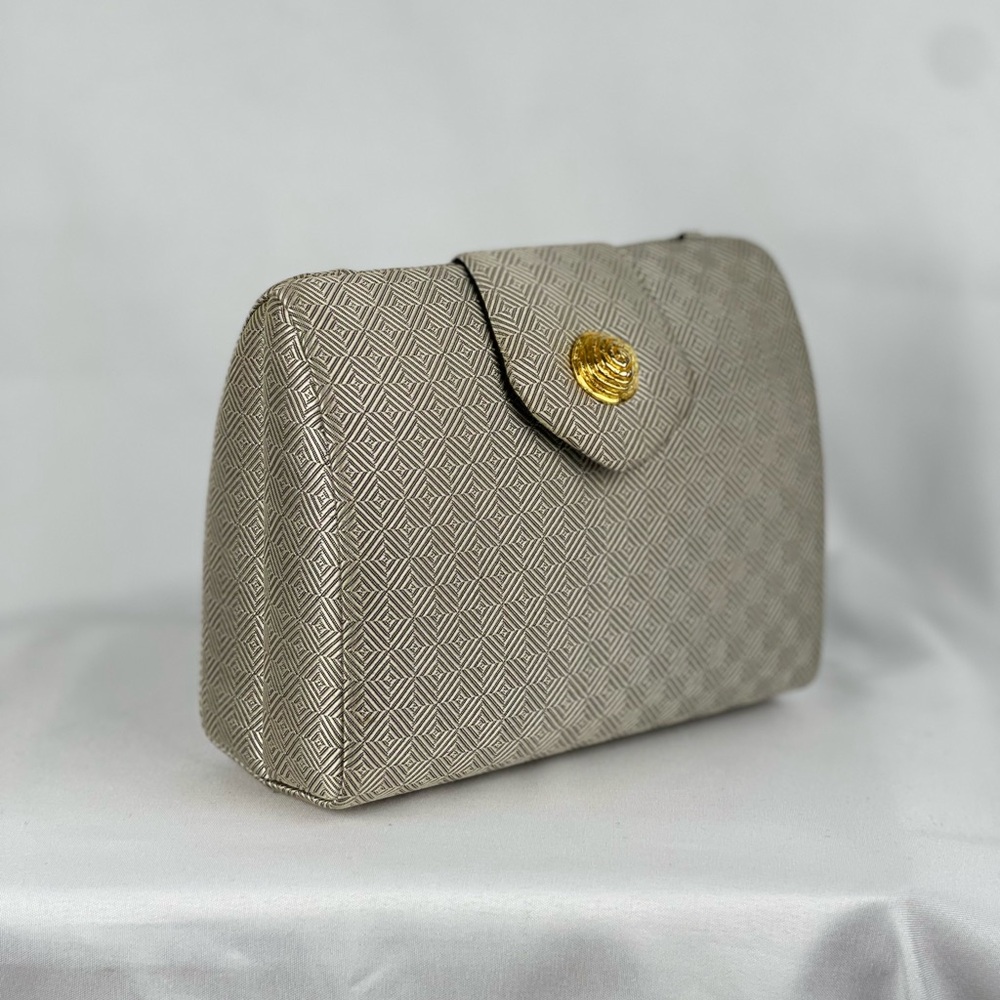 Like New | Jim Thompson | Thai Silk Hard Case Convertible Evening Bag